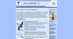 Desktop Screenshot of nice-cocktails.de
